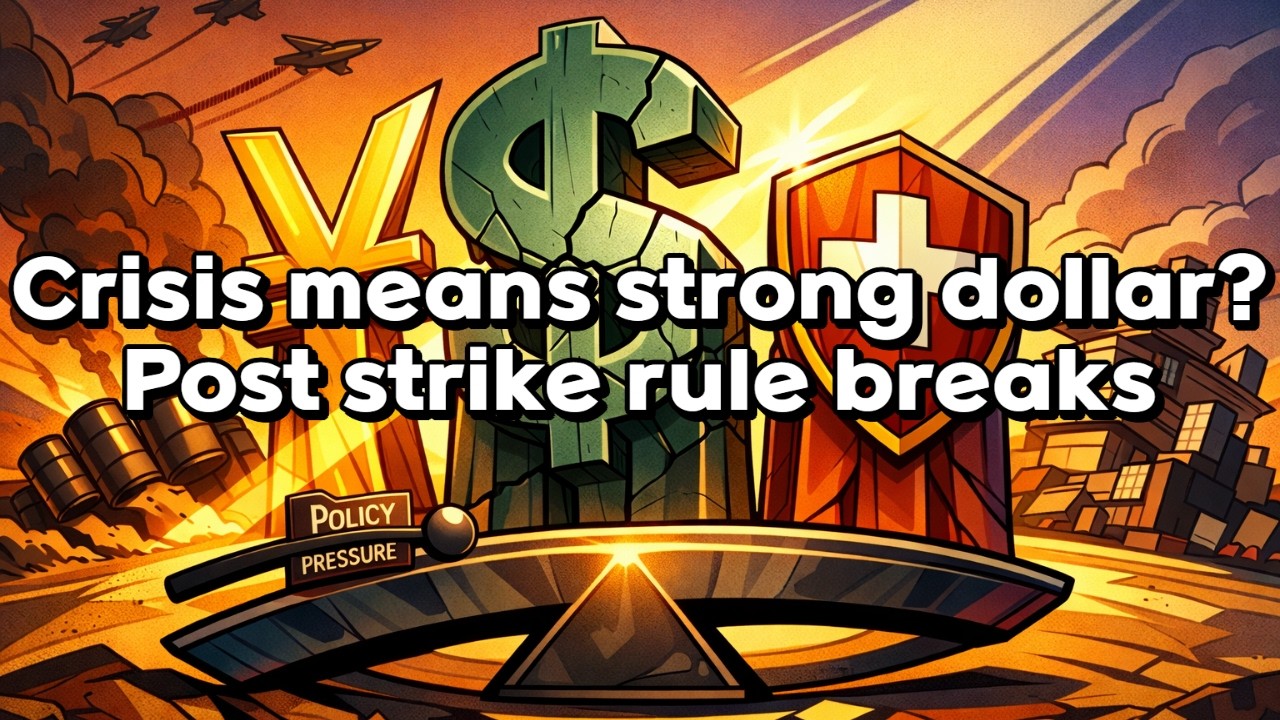 [audio] Crisis means strong dollar? Post strike rule breaks