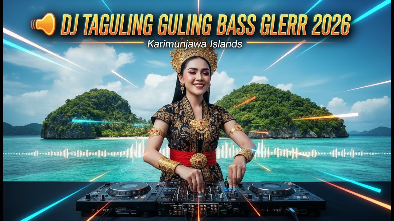 🔊 DJ TAGULING GULING BASS GLERR 2026: Tradisi Jawa Meledak di Karimunjawa! #dj #dance