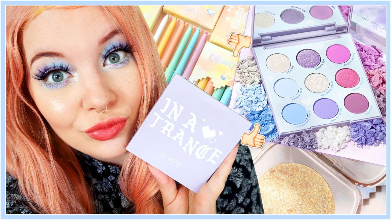 Colourpop In A Trance Palette 🌈 Tie Dye Collection Review
