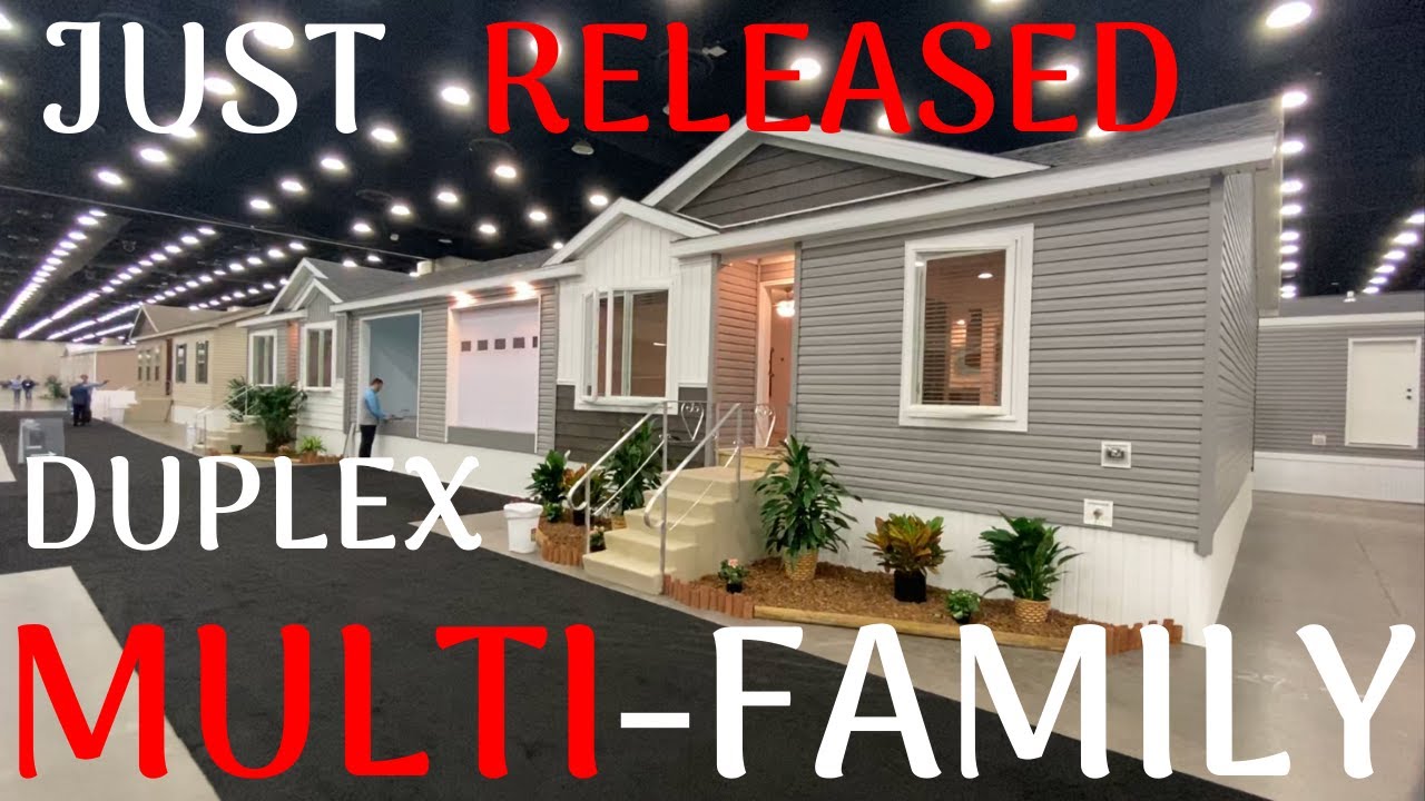 Just released multi-family duplex double wide mobile home! Never before seen setup! Home Tour