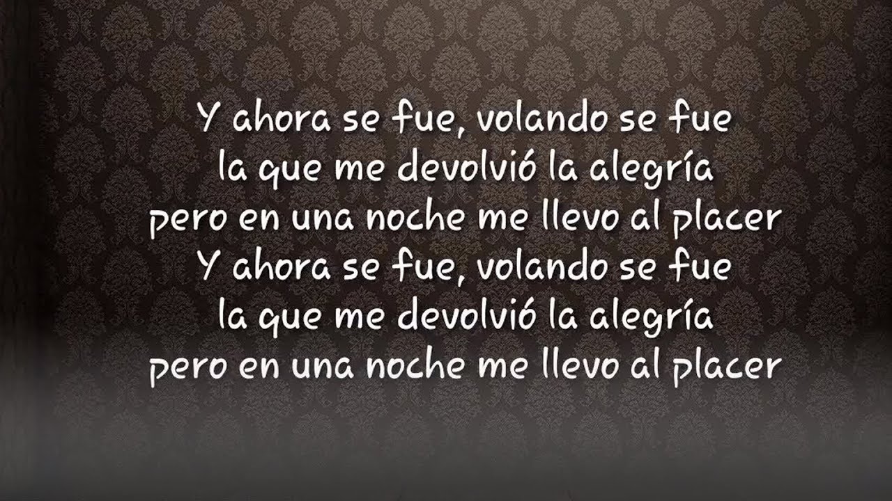 Papi Wilo - Se fue [Lyric Video]