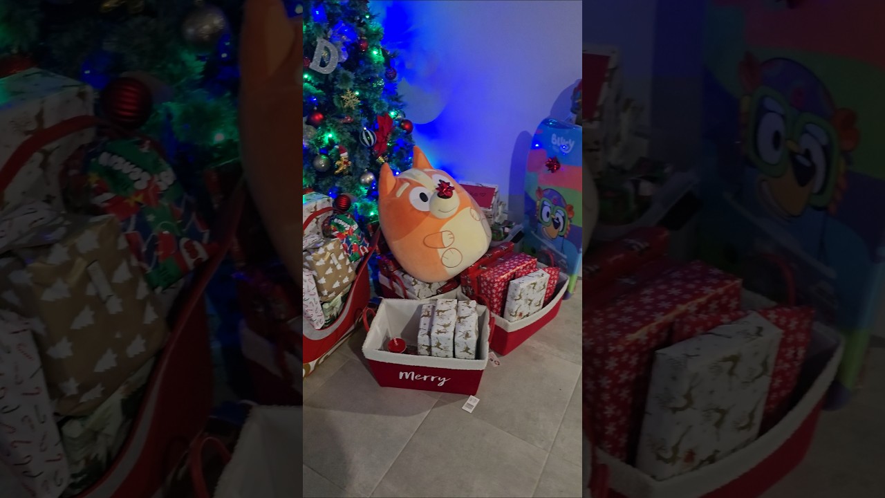 Looks like santa has been! 