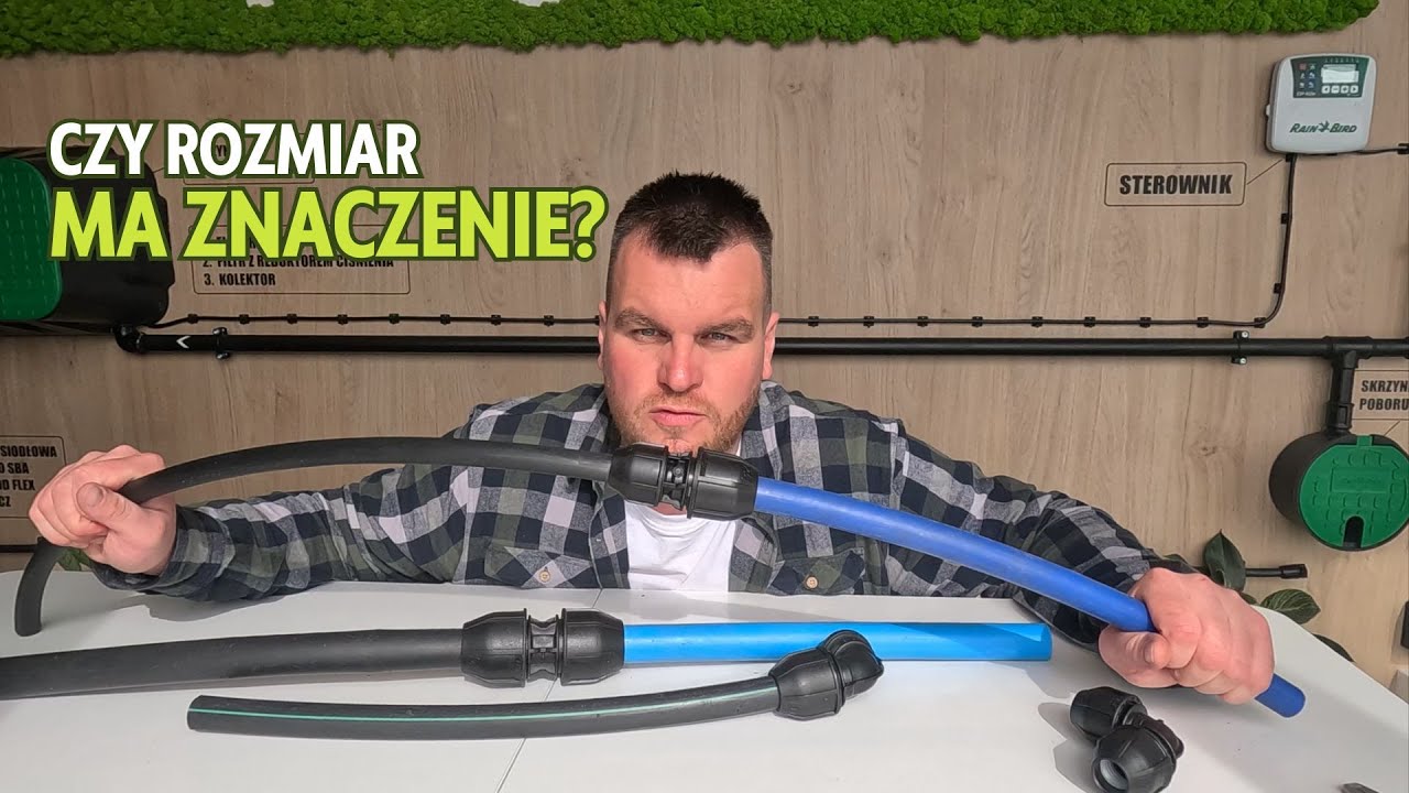 Czy rozmiar i PN rury mają znaczenie? Jakie rury wybrać do nawadniania ogrodu?