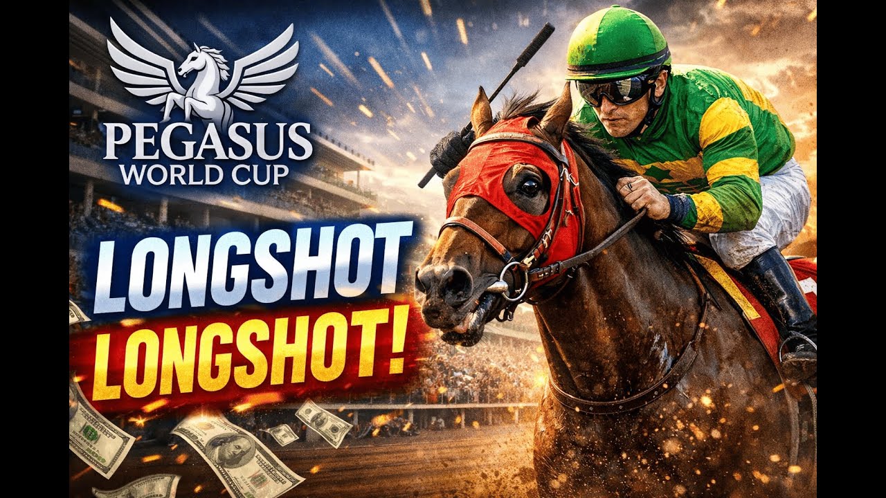 Don’t Overlook THIS Pegasus World Cup Longshot 👀