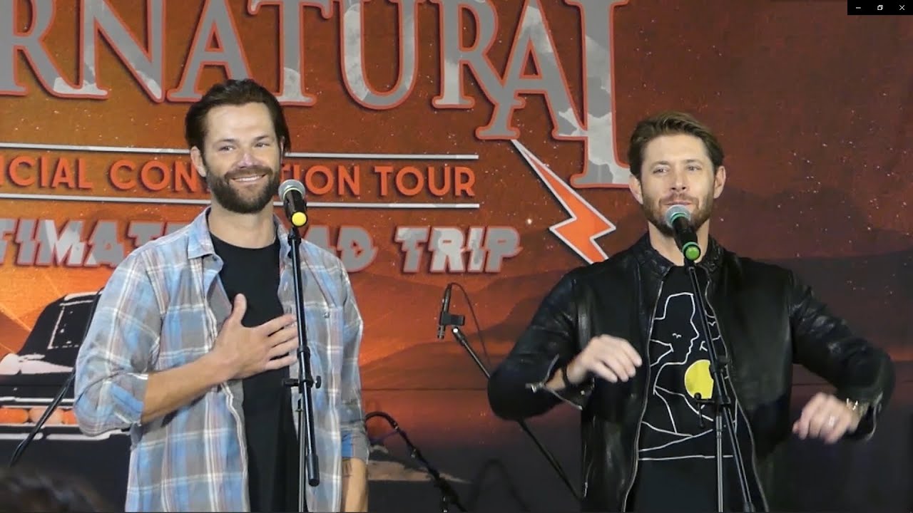 Salute to Supernatural Convention 2022DC Jared & Jensen Gold Panel