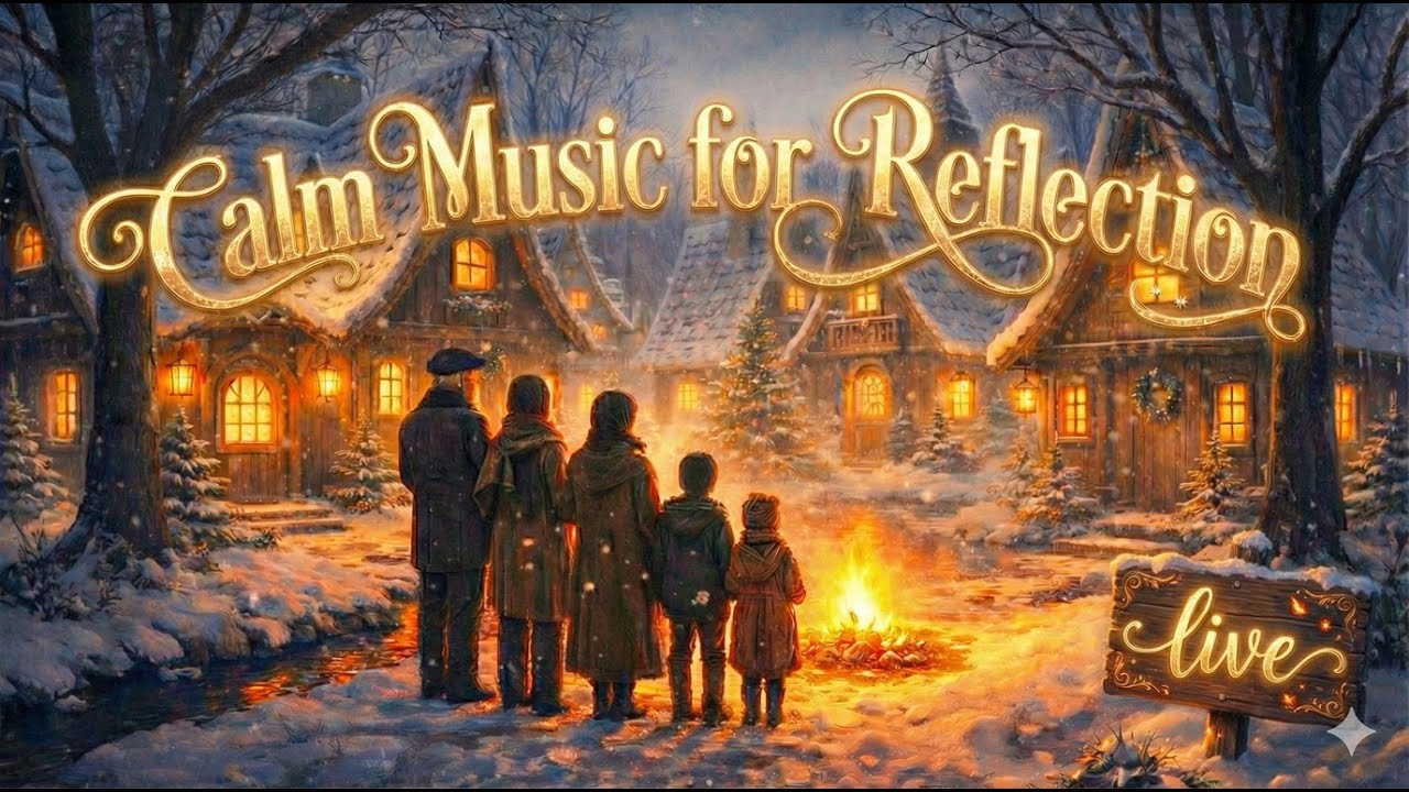 Затишний зимовий вечір ❄️ Спокійна музика для роздумів і внутрішньої тиші