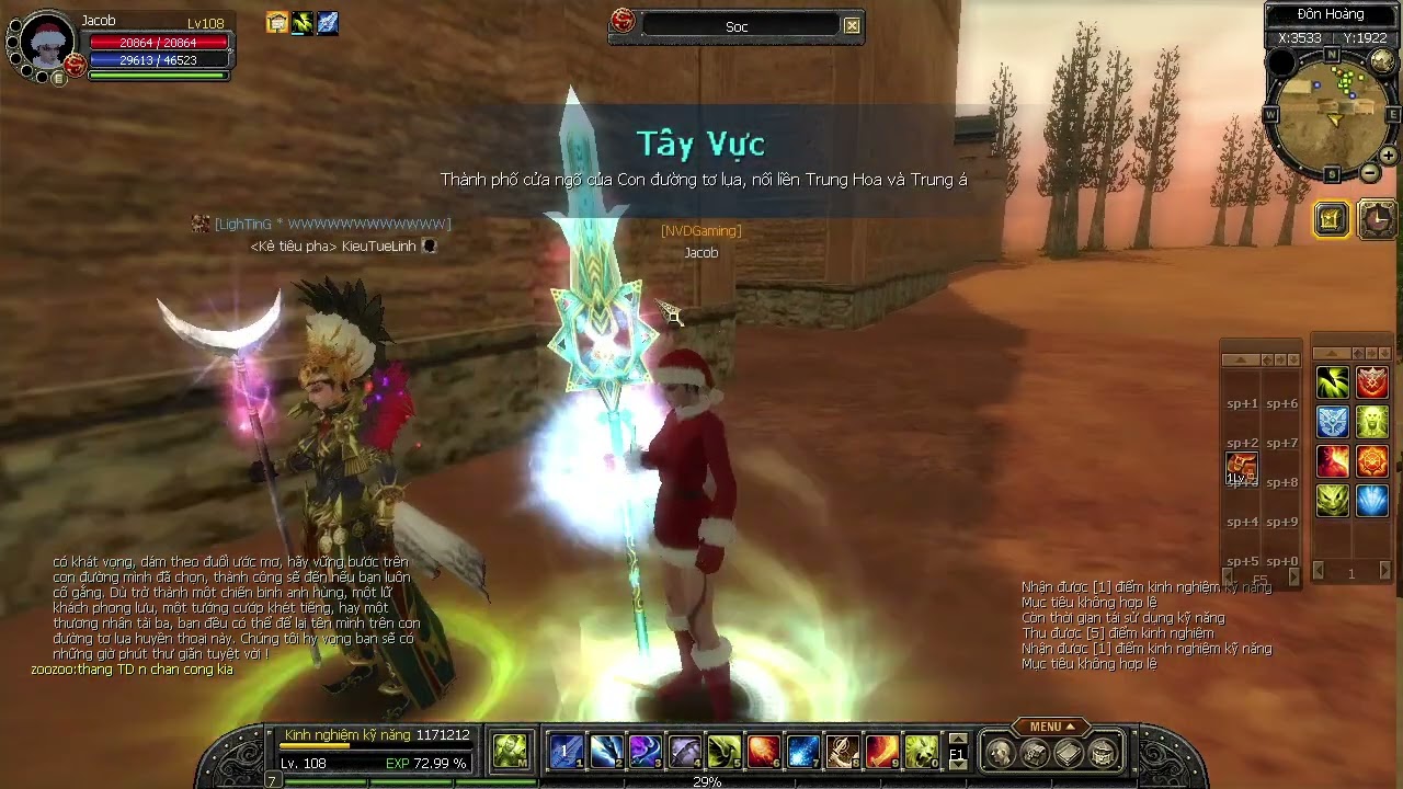 Silkroad Online  - Con đường tơ lụa | NVDGaming 30 Hướng Dẫn up Skill Thương In (Int Spead)