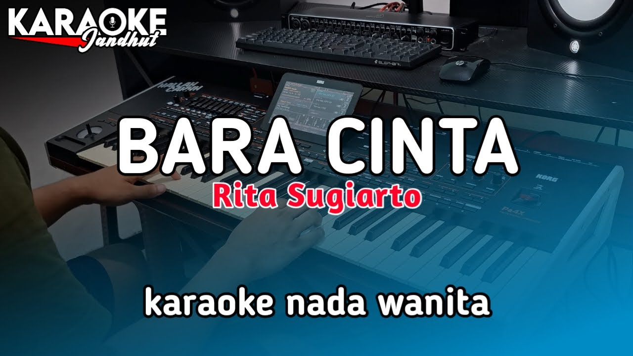 BARA CINTA - KARAOKE NADA WANITA