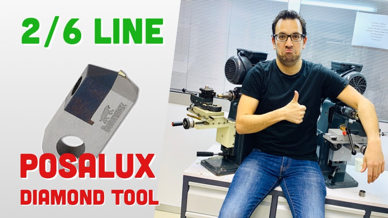 RING PRODUCTION with 2mm 6-LINE Diamond Tool (#BulunmazPosaluxTools)
