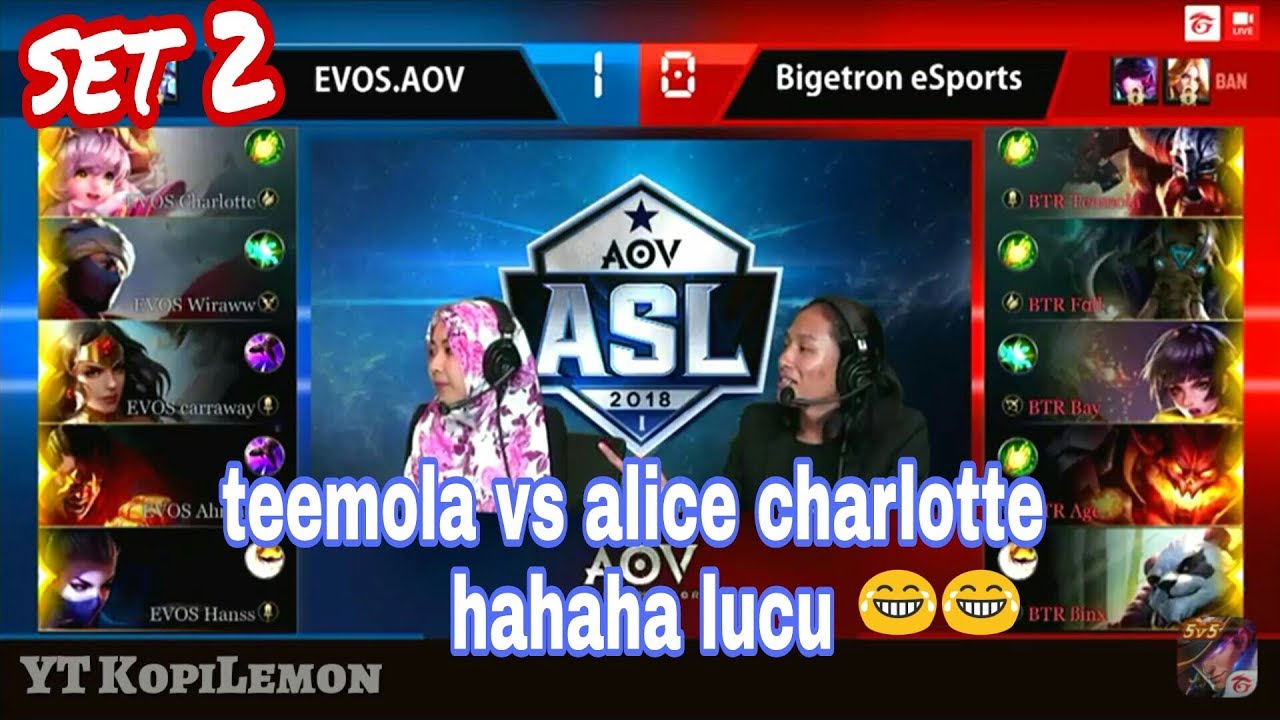 Set2 ASL pembalasan BIGETRON VS EVOS.AOV seruuu?