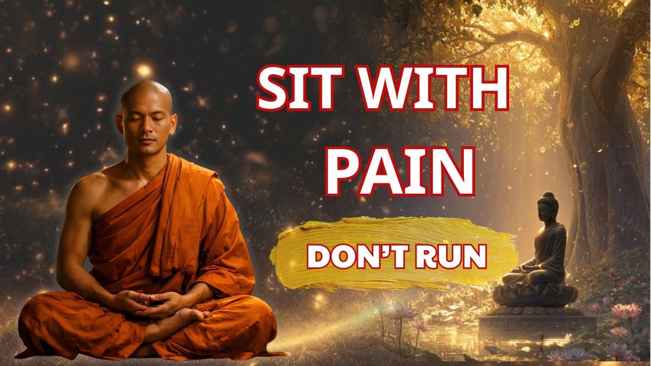 Sit With Pain Like a Buddhist or Run Away What's BEST?