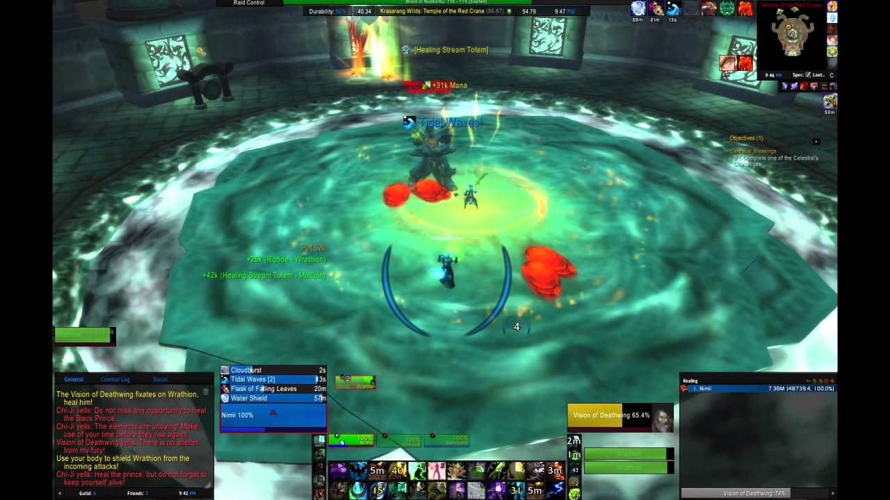 Celestial Blessings: Chi-Ji Healers Challenge Resto Shaman Perspective