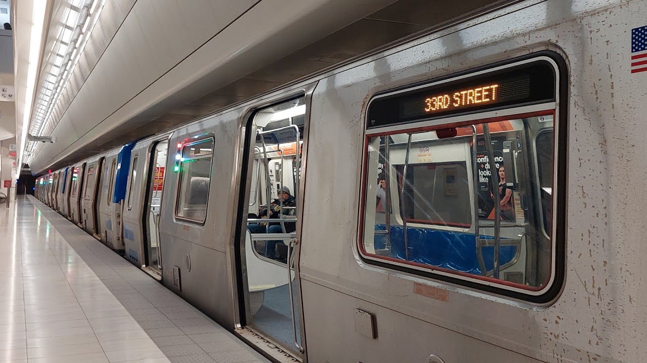 PATH Train: On Board PA-5 Train From World Trade Center to 33rd Street via New Jersey (Round Trip)