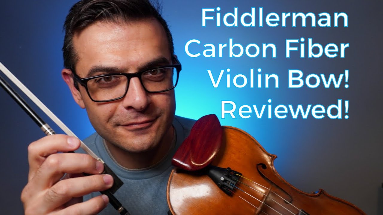 Fiddlerman Carbon Fiber Violin Bow from Fiddlershop. Reviewed! Best Inexpensive Violin Bow!