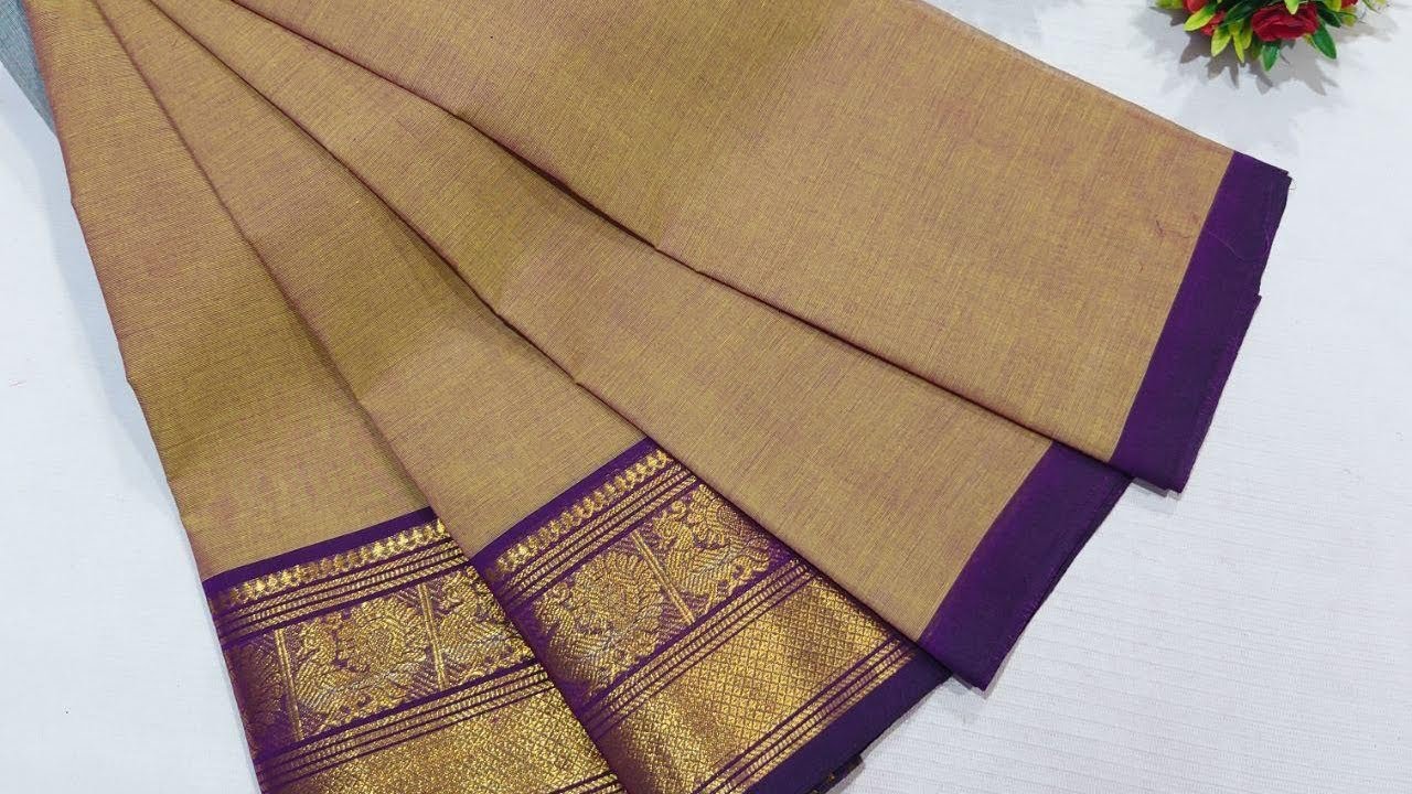 Chettinad Cotton Sarees | 💰 ₹650 | WhatsApp - 8344378186 #cottonsarees #chettinadsarees #handloom
