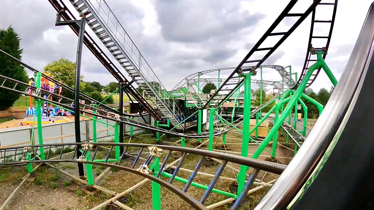 Dinosaur Valley (Wicksteed Park) On Ride POV - Horizon Lock
