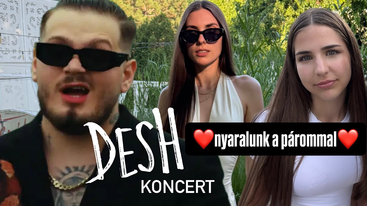 BETOLAKODÓ A HOTELSZOBÁNKBA !😱 DESH SIÓFOK BALATON KONCERT SVEDORSZÁG - MINDENKI VLOGOL