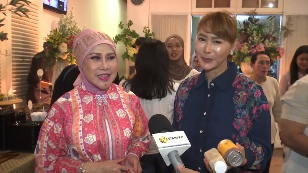 MEWAH BANGET! INUL DARATISTA GELAR BUKBER BESAR-BESARAN DENGAN HAMPERS KUE KERING ELITE!! - OSS