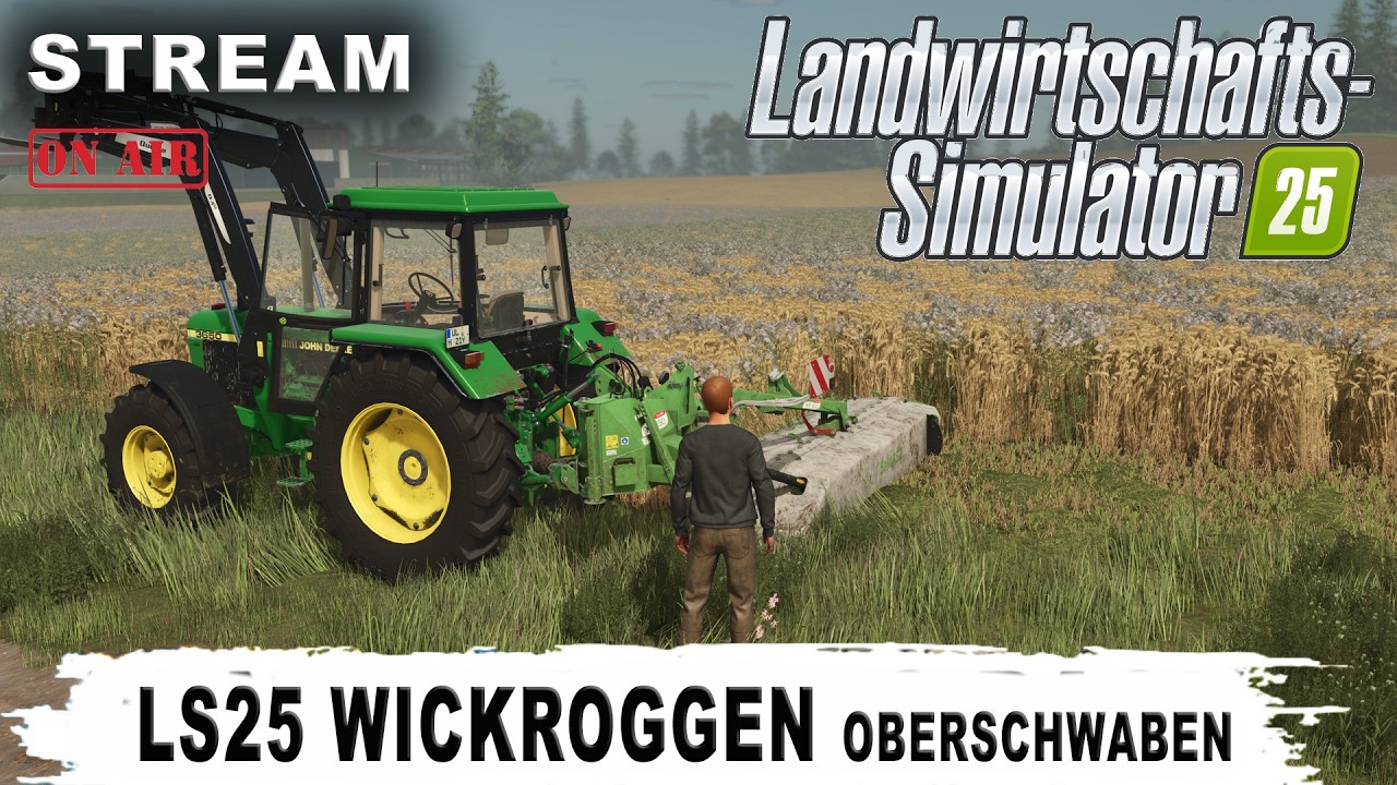 LS25 Stream - 1. Schnitt in Oberschwaben Community Server! - [DEUTSCH]
