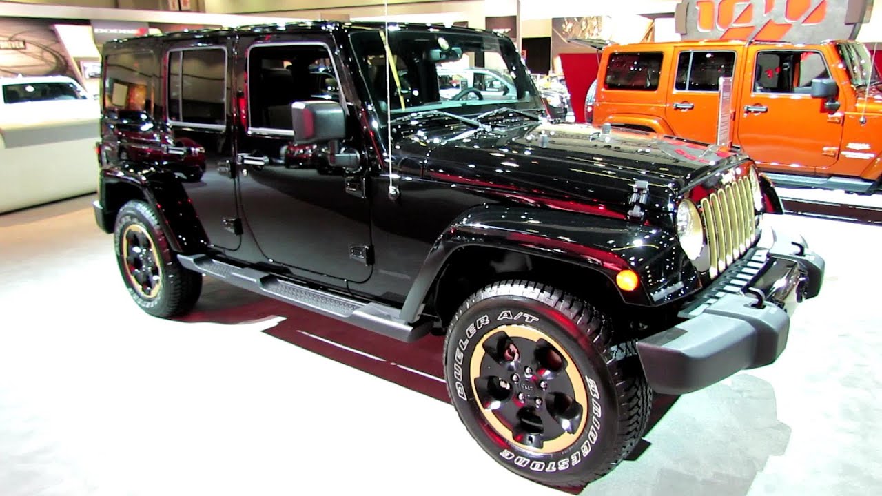 2014 Jeep Wrangler Unlimited Dragon Edition - Exterior and Interior Walkaround - 2013 LA Auto Show