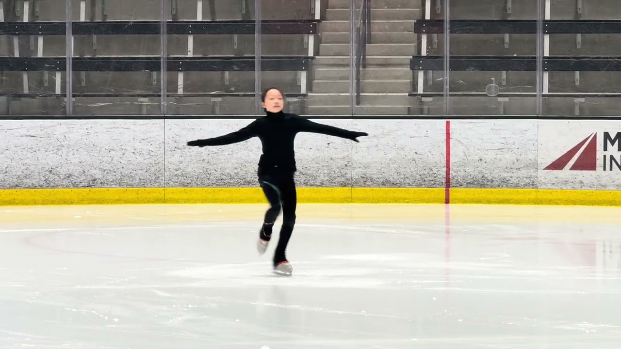 Doreen Lin Pre Bronze free skate test