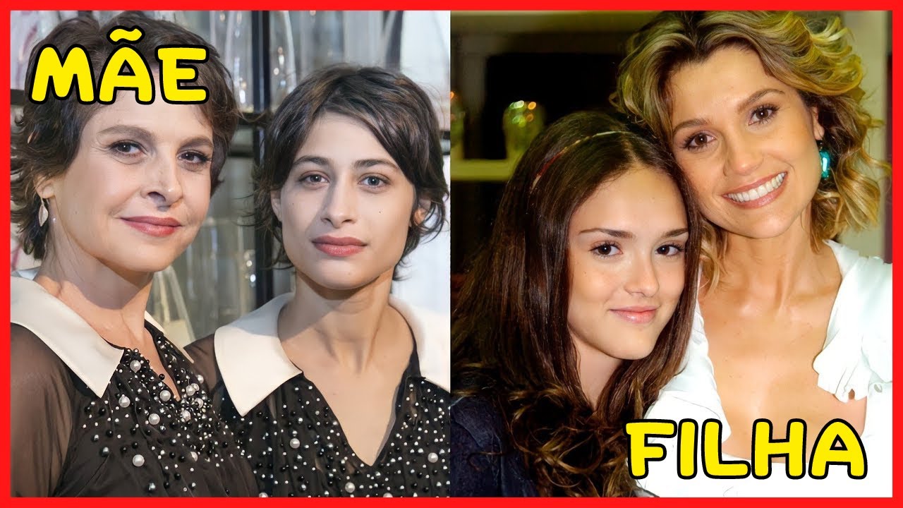 27 ATRIZES FAMOSAS QUE SÃO MÃE E FILHA NA VIDA REAL! 😱