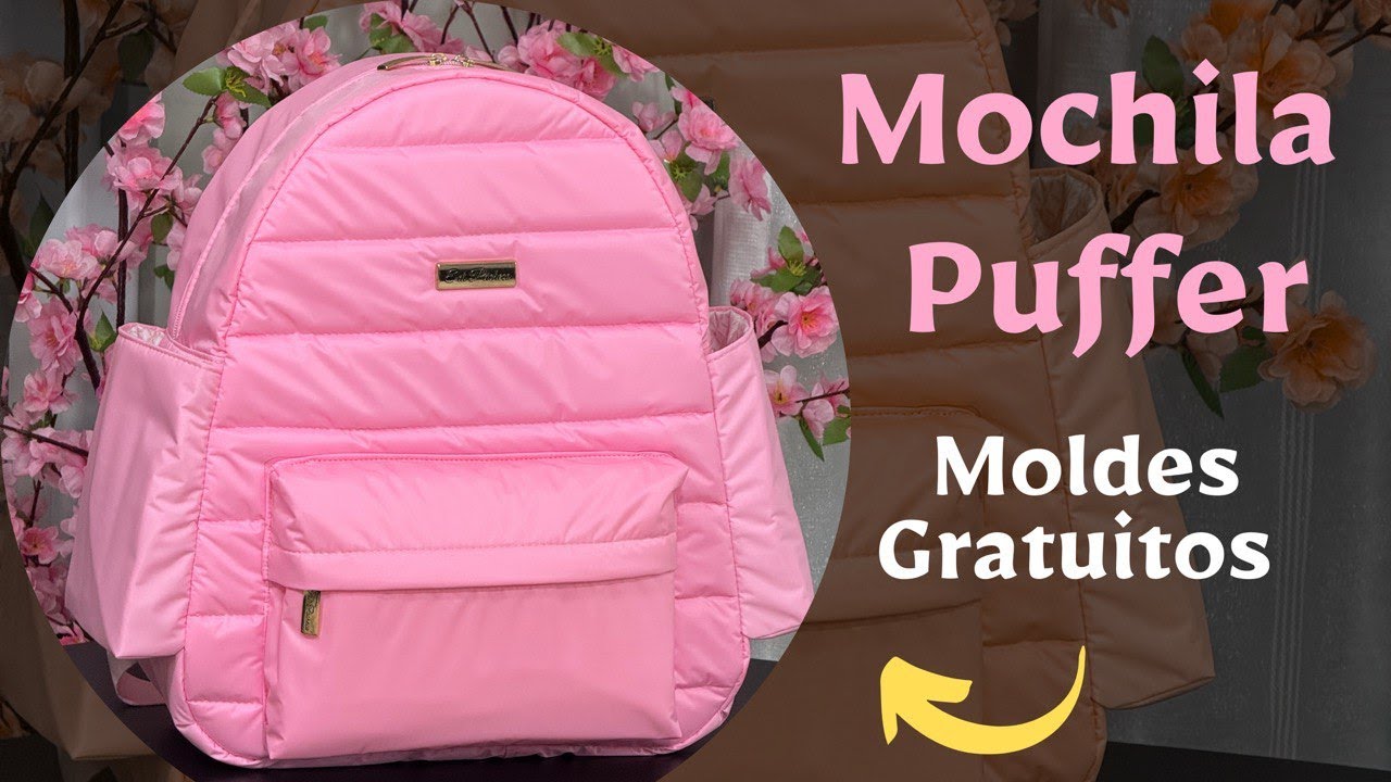 MOCHILA PUFFER - Moldes Gratuitos