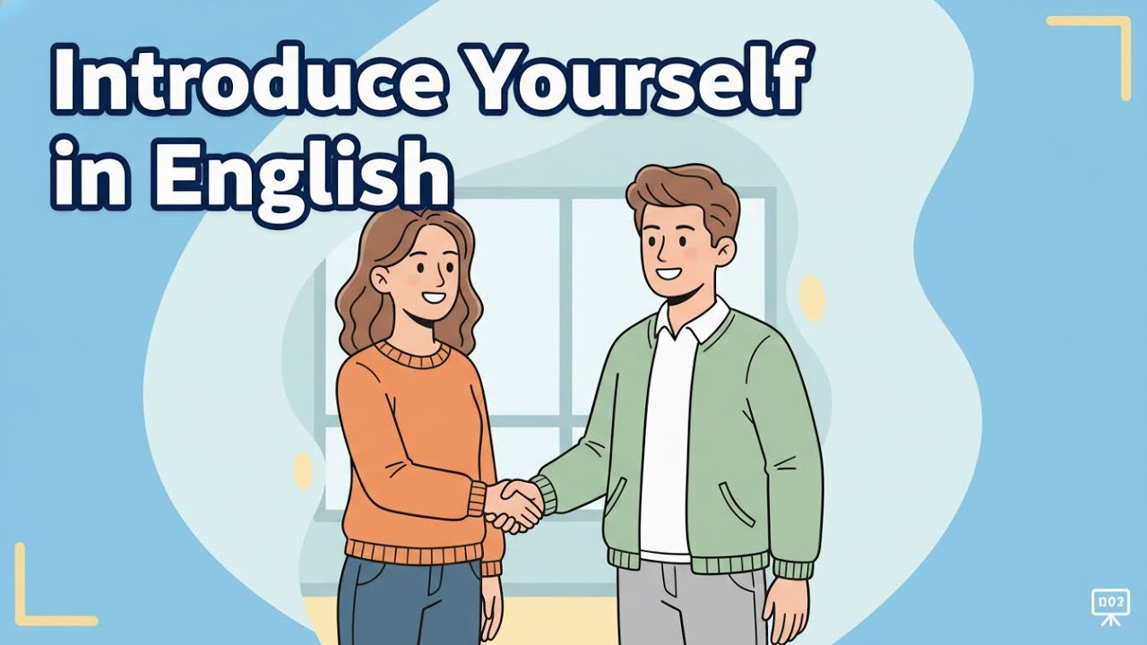 How to introduce yourself in English | English with Sam