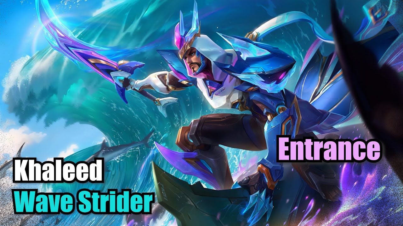 Khaleed Wave Strider Skin Epic Entrance (Upscale 4K) Mobile Legends #MLBBNEXTCREATOR