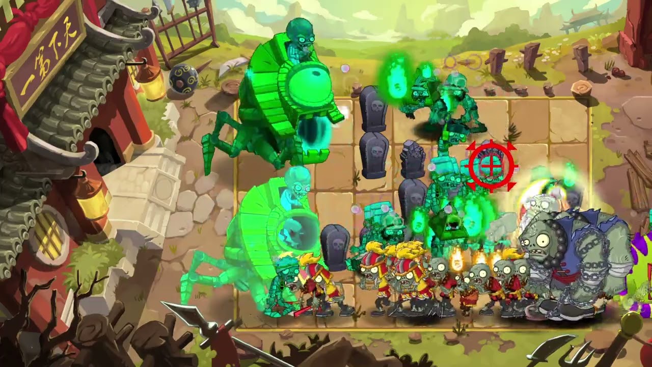 Pvz 2 Gardenless Qigong Master vs 2 Ancient Egypt Zomboss 