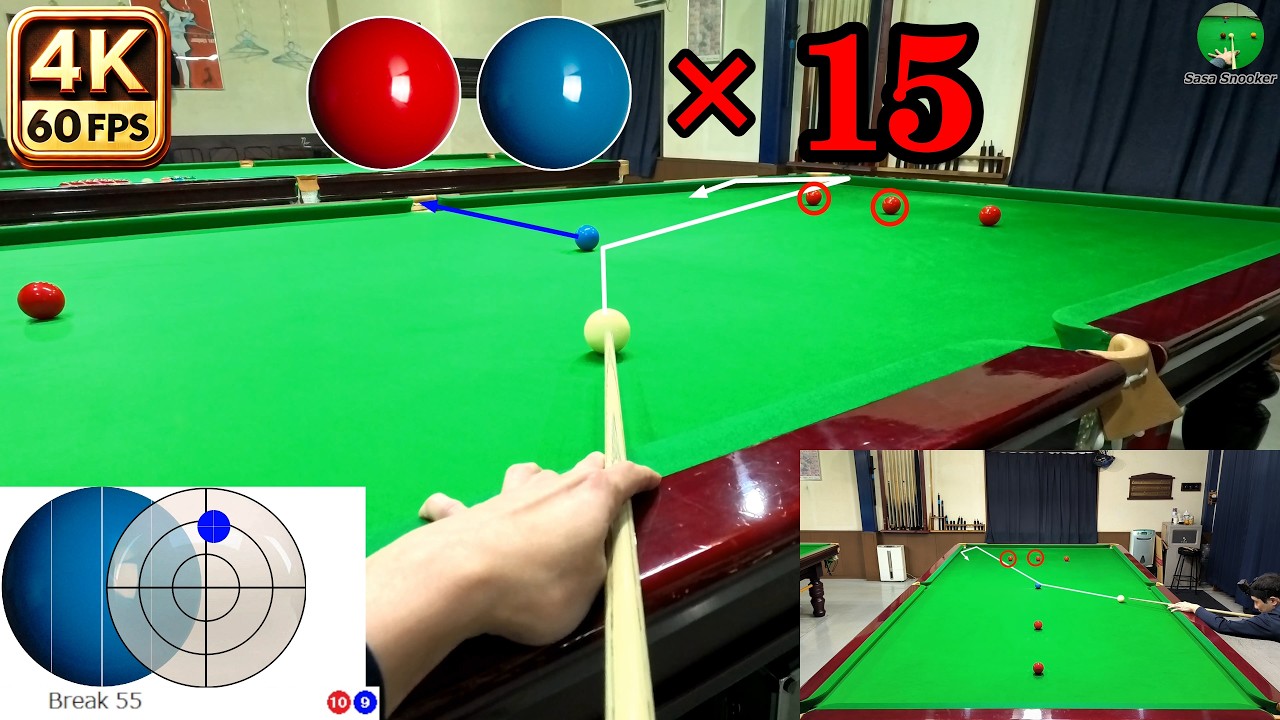 Snooker POV: Blue Spot Practice Lv4
