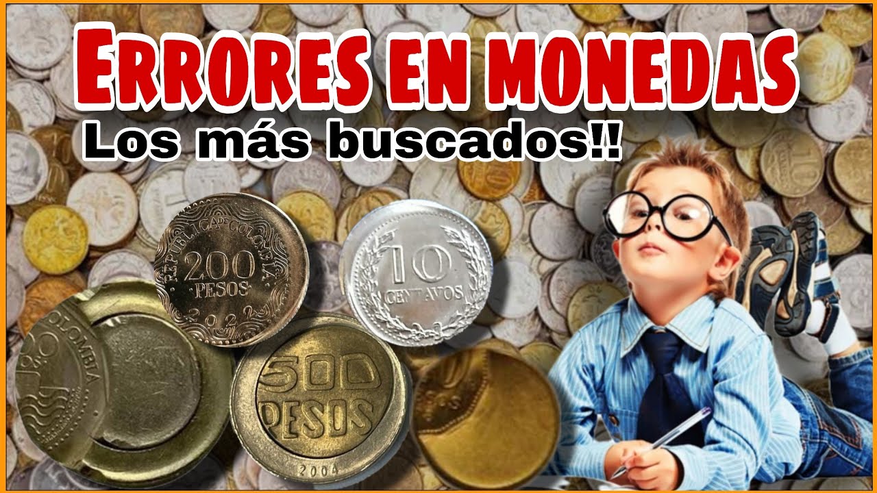 VALIOSOS errores en monedas! 🤩🤑