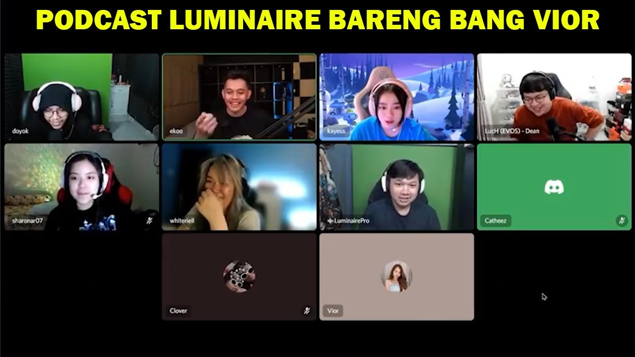 PODCAST LUMINAIRE BARENG BANG VIOR --- KAYA IBU2 PASAR???