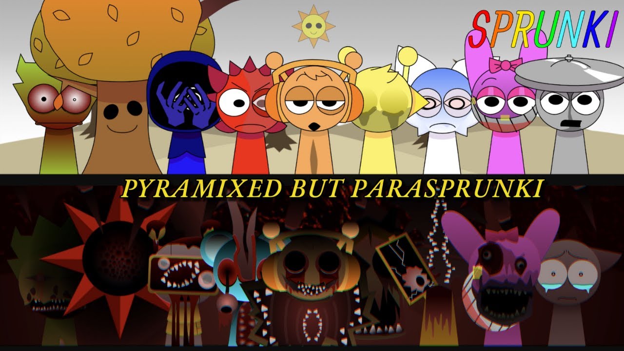 Incredibox - ParaSprunki (Pyramixed Version) - Fun & Horror Gameplay