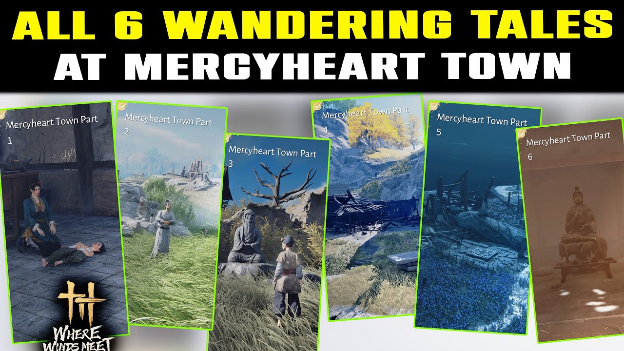 Все путеводители по городу Мерсихарт из Wandering Tales | Где встречаются ветра | 6/6 Wandering T...