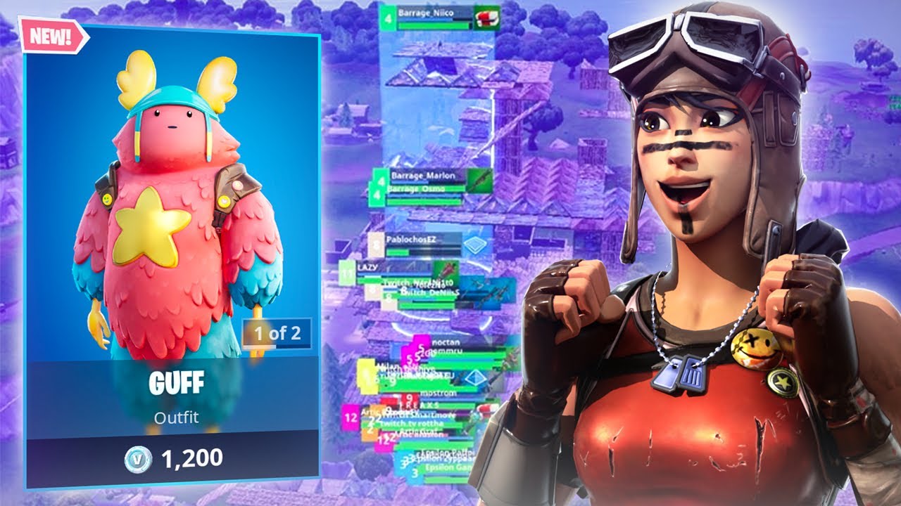 I got 100 FANS to SCRIM for the NEW GUFF SKIN...
