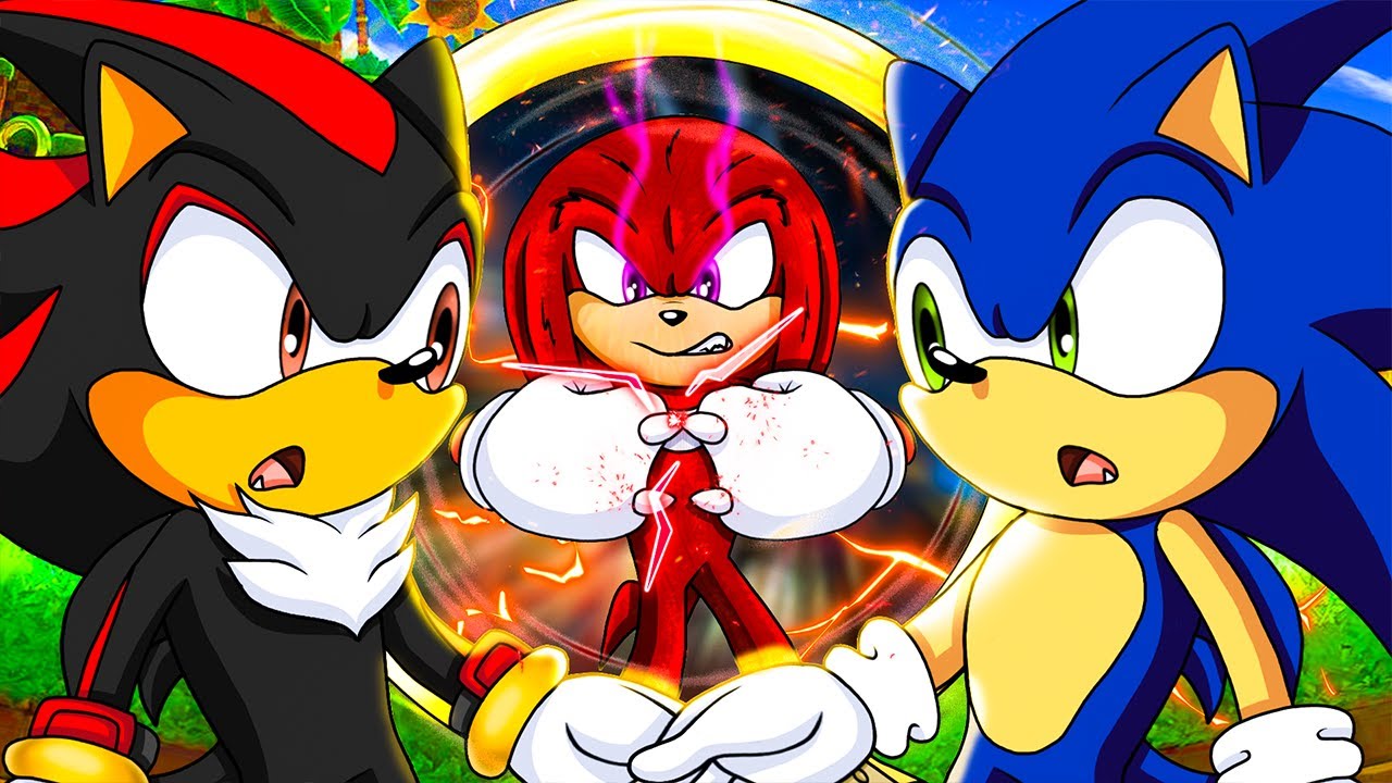 Sonic & Shadow Meet Movie Knuckles! (VR Chat)