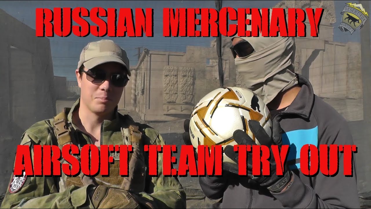 Russian Mercenary Tries Out for an Airsoft Team with Christian from Joint Task Force Friends