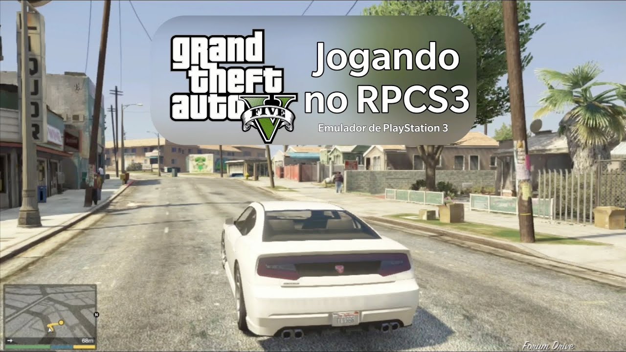 Jogando GTA V no Emulador de PlayStation 3 (RPCS3)