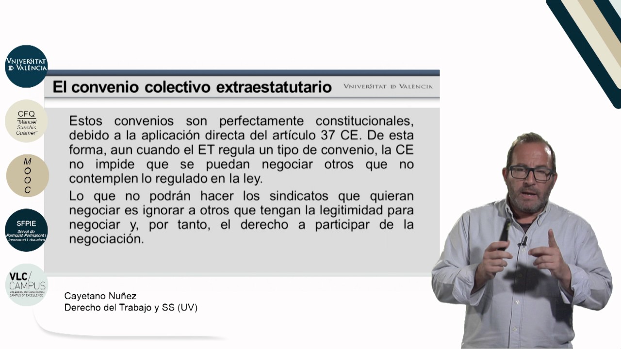 2.6 El convenio colectivo extraestatutario