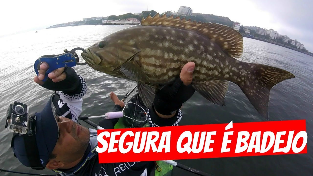 Badejo Mira - Pesca com Caiaque - Marcelo Donga
