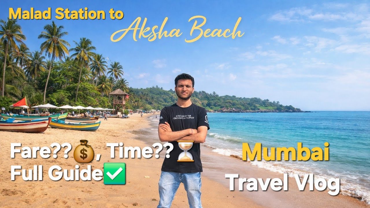 Aksha Beach | How to Reach Aksha From Malad Station #akshabeach #malad #dailyvlog #travel 