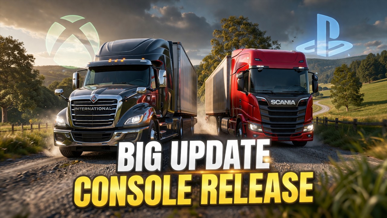 Крупное обновление для PlayStation и Xbox, выходящее в ETS2 и ATS &mdash; все новые подробности и измен...