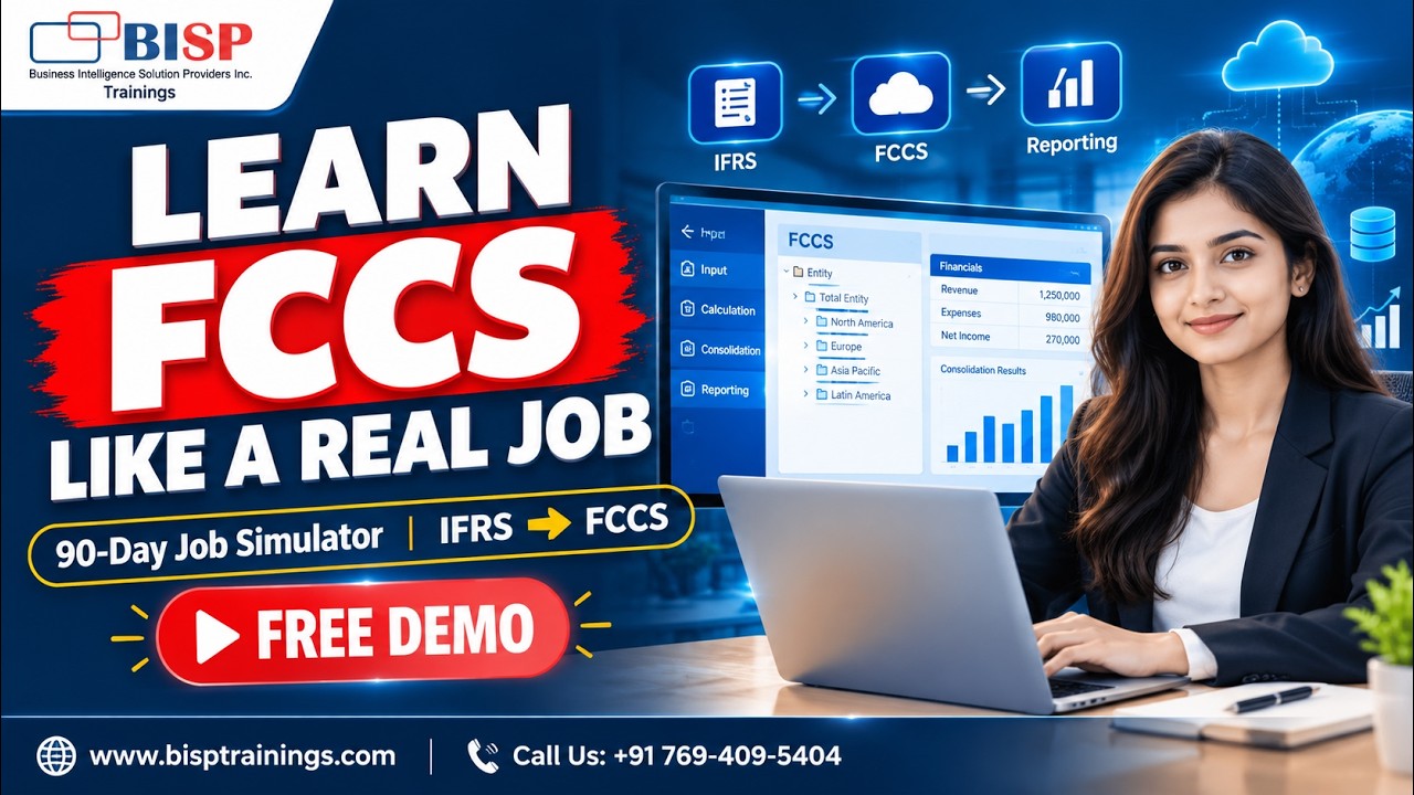 Oracle FCCS Automation Demo  REST API & EPM Automate Explained Step by Step  BISP Trainings