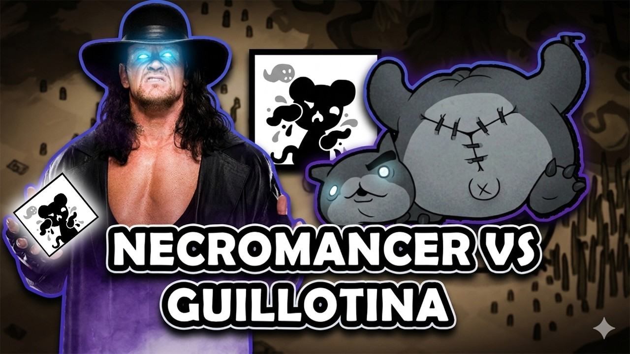 Mewgenics - Guillotina 2nd Boss Fight - Necromancer Speedrun