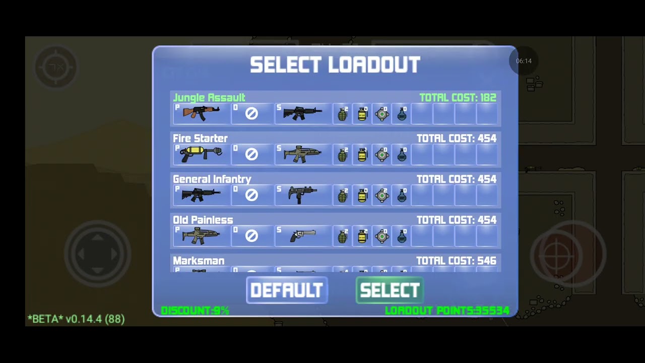 Mini militia Classic Ctf 1 vs 3 Pro Gameplay (Sniper ) number 6 gameplay 