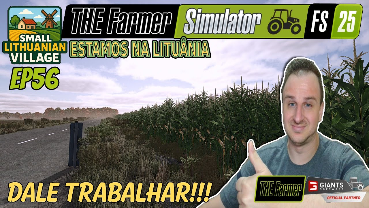 FARMING SIMULATOR 25 - MAPA SMALL LITHUANIAN VILLAGE | DALE TRABALHAR | MP | PC | EP#56