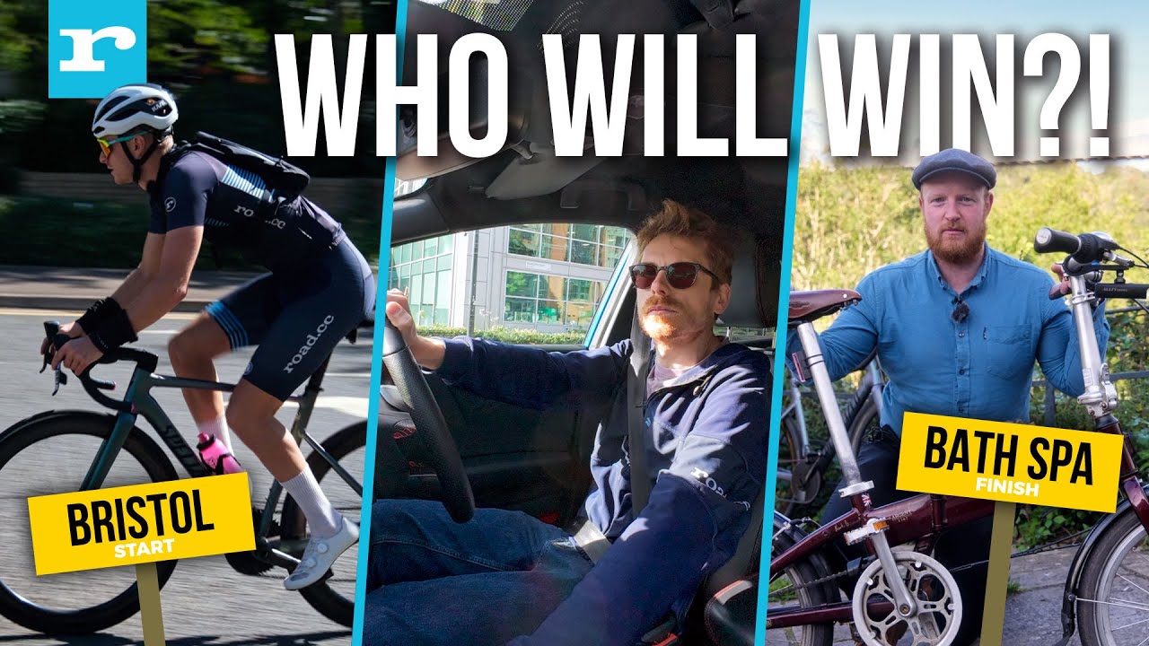 Bike vs car vs train MEGA commuting race challenge! Is bike really best??