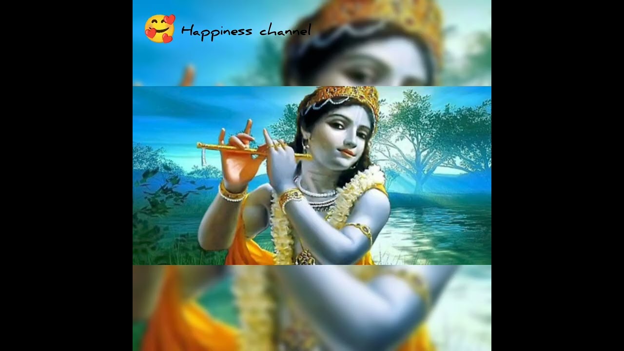Shri Krishna Govind hare murari song #Happiness channel 🥰 keep smiling 