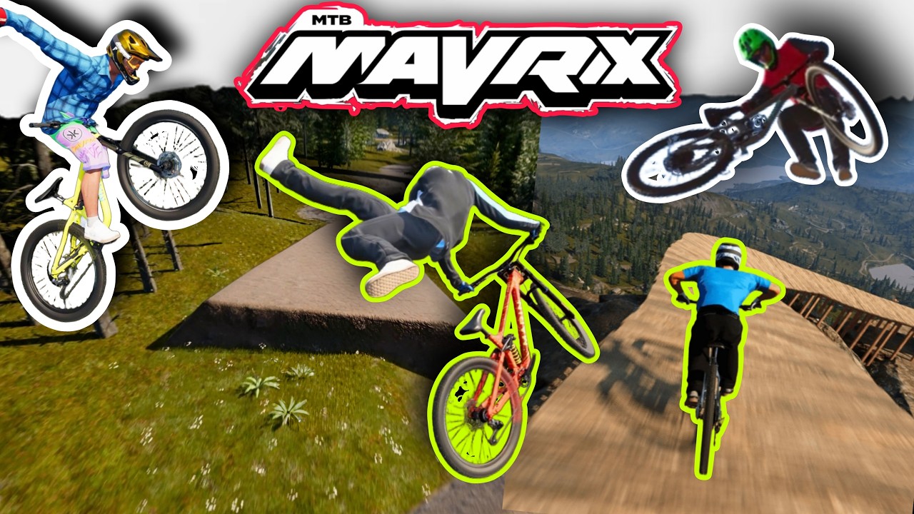 MAVRIX Mountain Biking Gameplay